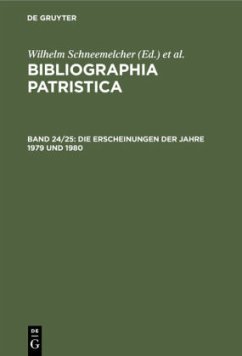 Die Erscheinungen der Jahre 1979 und 1980