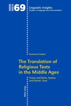 The Translation of Religious Texts in the Middle Ages - Pezzini, Domenico