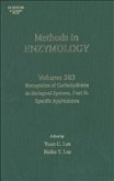 Recognition of Carbohydrates in Biological Systems, Part B: Specific Applications