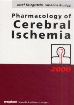 Pharmacology of Cerebral Ischemia 2000 - Krieglstein, Josef