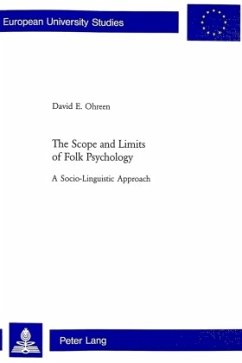 The Scope and Limits of Folk Psychology - Ohreen, David