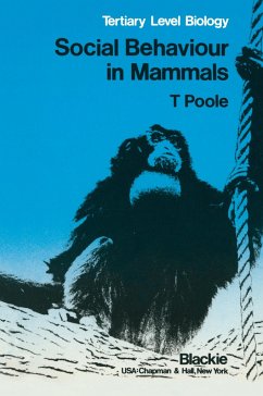 Social Behaviour in Mammals - Poole, Trevor B.