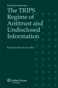 The Trips Regime of Antitrust and Undisclosed Information - Carvalho, Nuno Pires