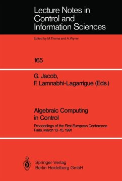 Algebraic Computing in Control