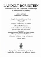 Rotational, Centrifugal Distortion and Related Constants of Diamagnetic Asymmetric Top Molecules / Rotations-, Zentrifugalaufweitungs- und verwandte Konstanten diamagnetischer asymmetrischer Molekeln