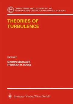 Theories of Turbulence - Oberlack, Martin / Busse, Friedrich H. (eds.)