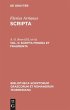 Scripta minora et fragmenta - Bild 1