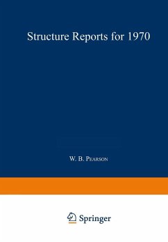 Structure Reports for 1970 - Pearson, W.B. / Trotter, J. (eds.)