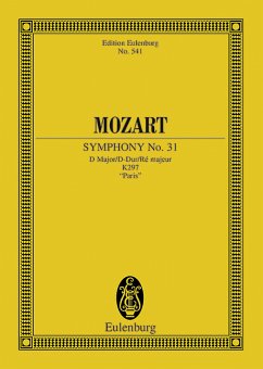 Symphony No.31 In D 'Paris' KV.297