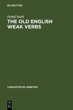 The old English weak verbs - Stark, Detlef