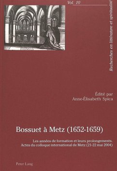 Bossuet à Metz (1652-1659)