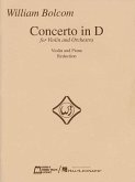Concerto in D for Violin and Orchestra: Piano Reduction