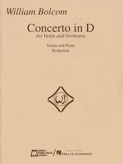 Concerto in D for Violin and Orchestra: Piano Reduction