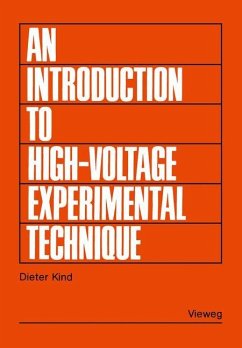An Introduction to High-Voltage Experimental Technique - Kind, Dieter