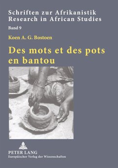 Cover Des mots et des pots en bantou