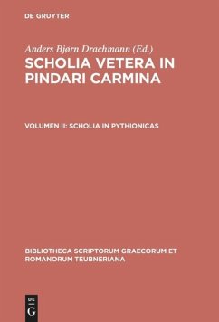 Scholia vetera in Pindari carmina / Scholia in Pythionicas