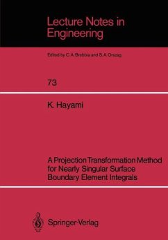 A Projection Transformation Method for Nearly Singular Surface Boundary Element Integrals - Hayami, Ken