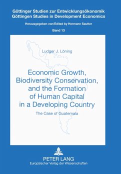 Cover Economic Growth, Biodiversity Conservation, and the Formation of Human Capital in a Developing Country