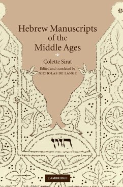 Hebrew Manuscripts of the Middle Ages - Sirat, Colette