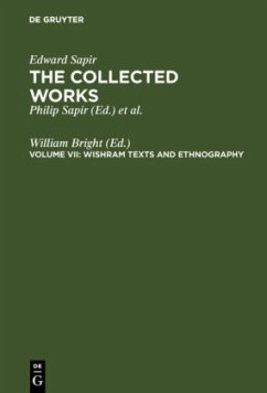 Wishram Texts and Ethnography - Sapir, Edward