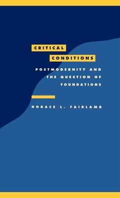 Critical Conditions - Fairlamb, Horace L.