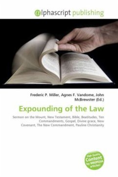 Expounding of the Law