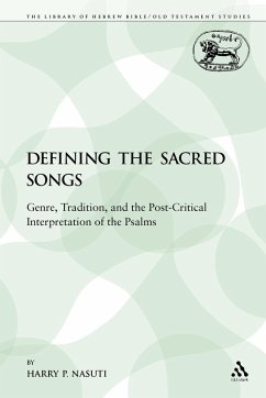 Cover Defining the Sacred Songs