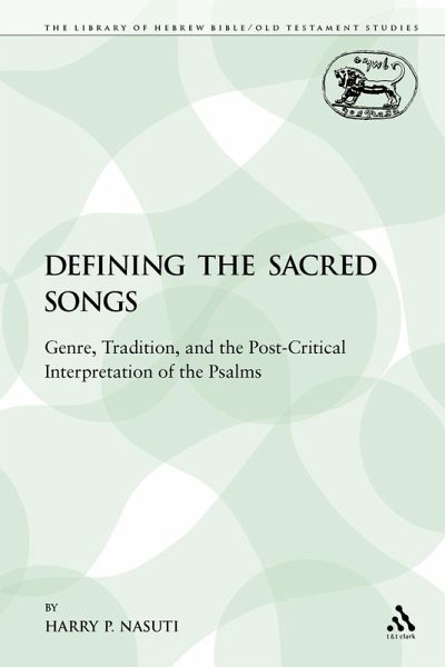 Defining the Sacred Songs Defining the Sacred Songs