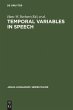 Temporal Variables in Speech - Bild 1