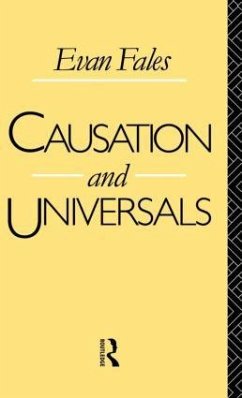 Causation and Universals - Fales, Evan