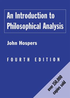An Introduction to Philosophical Analysis - Hospers, John