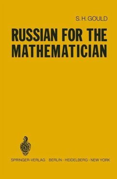 Russian for the Mathematician - Gould, Sydney Henry