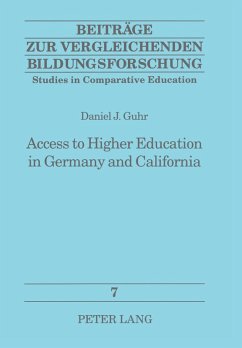 Cover Access to Higher Education in Germany and California