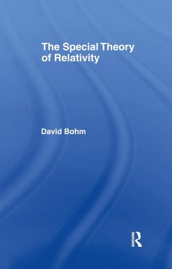 The Special Theory of Relativity - Bohm, David