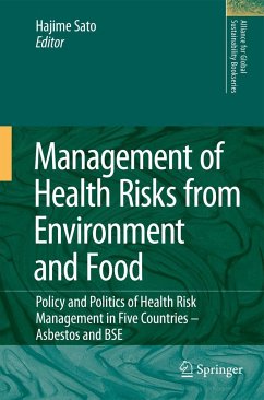 Management of Health Risks from Environment and Food - Sato, Hajime (Hrsg.)