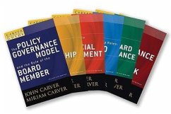 A Carver Policy Governance Guide, the Carver Policy Governance Guide Series on Board Leadership Set - Carver, John; Carver, Miriam