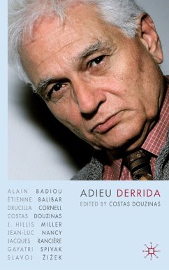 Adieu Derrida - Douzinas, Costas