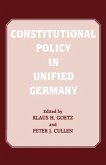 Constitutional Policy in Unified Germany