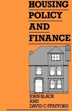 Housing Policy and Finance - Black, John; Stafford, David