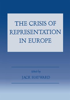 The Crisis of Representation in Europe - Hayward, Jack (ed.)