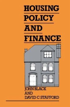 Housing Policy and Finance - Black, John; Stafford, David