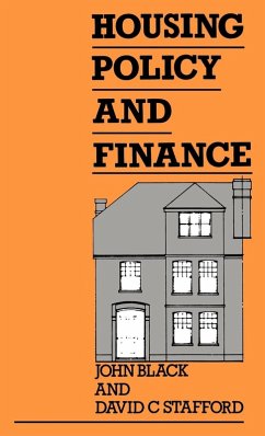 Cover Housing Policy and Finance
