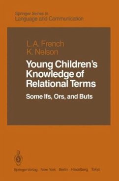 Young Children's Knowledge of Relational Terms - French, Lucia A.;Nelson, Katherine