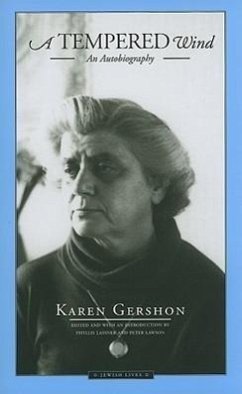 A Tempered Wind: An Autobiography - Gershon, Karen