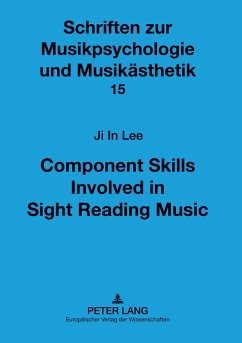 Cover Component Skills Involved in Sight Reading Music