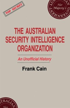 Cover The Australian Security Intelligence Organization