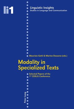 Modality in Specialized Texts