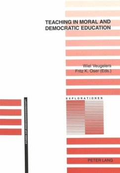 Teaching in Moral and Democratic Education