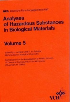 Analyses of Hazardous Substances in Biological Materials. Vol.5