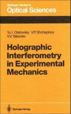Holographic Interferometry in Experimental Mechanics